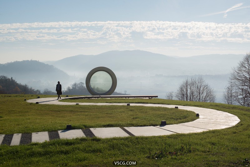 克罗地亚瞄准镜纪念雕塑