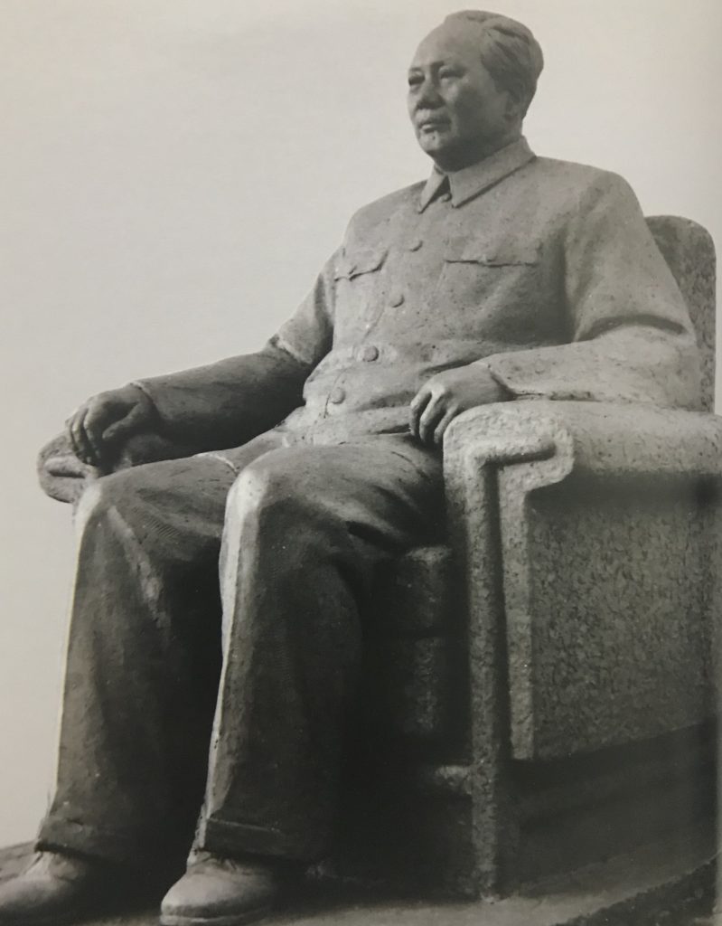 雕塑家张祖武的毛泽东座像