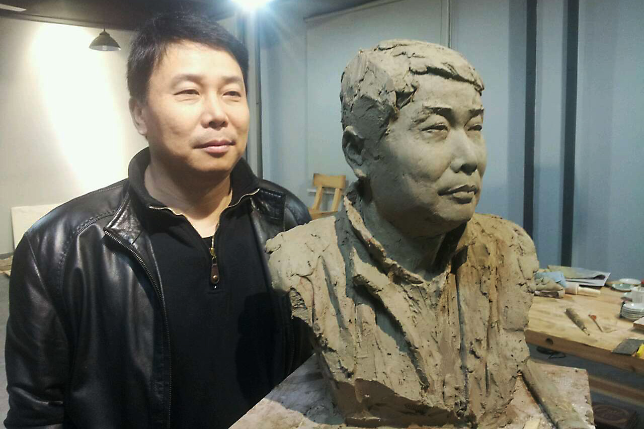 博仟北京雕塑公司肖像雕塑定制的肖像雕塑
