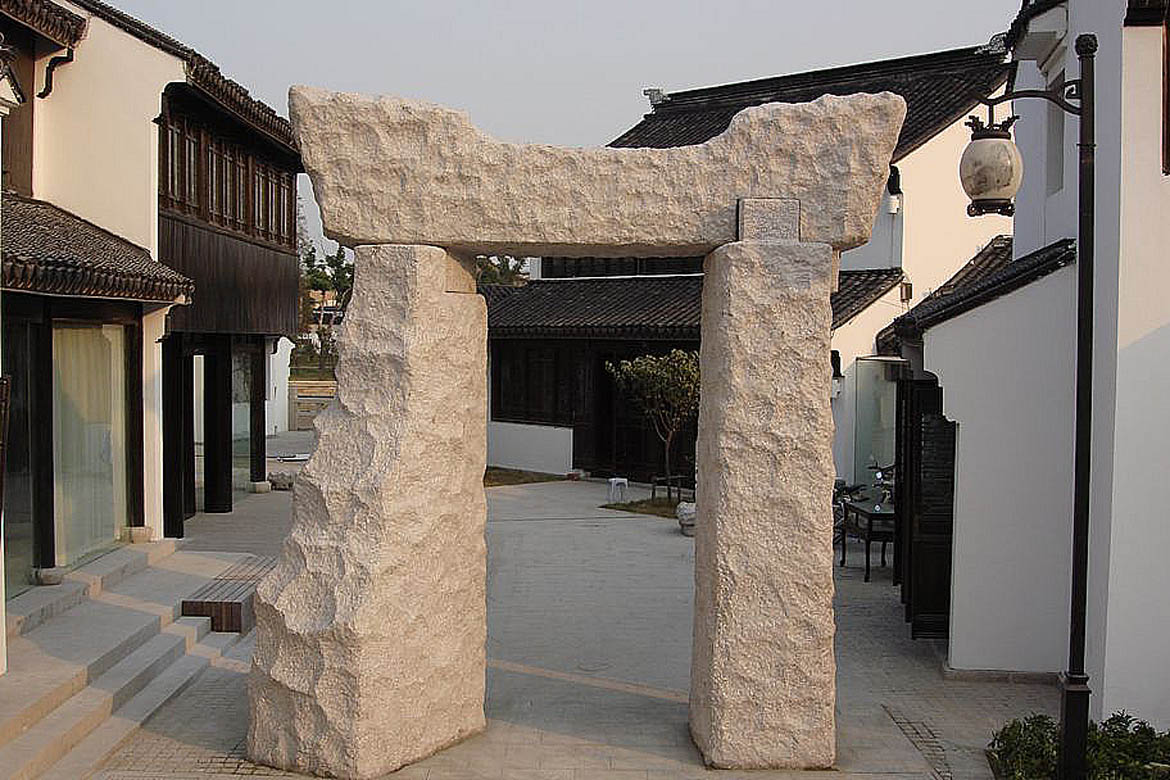 博仟北京雕塑公司打造的娑罗门石雕雕雕塑