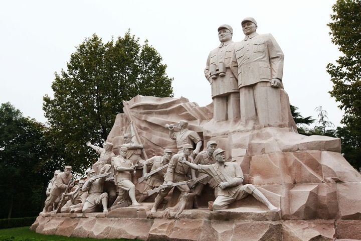 羊山古镇国际军事旅游度假区花岗岩雕塑