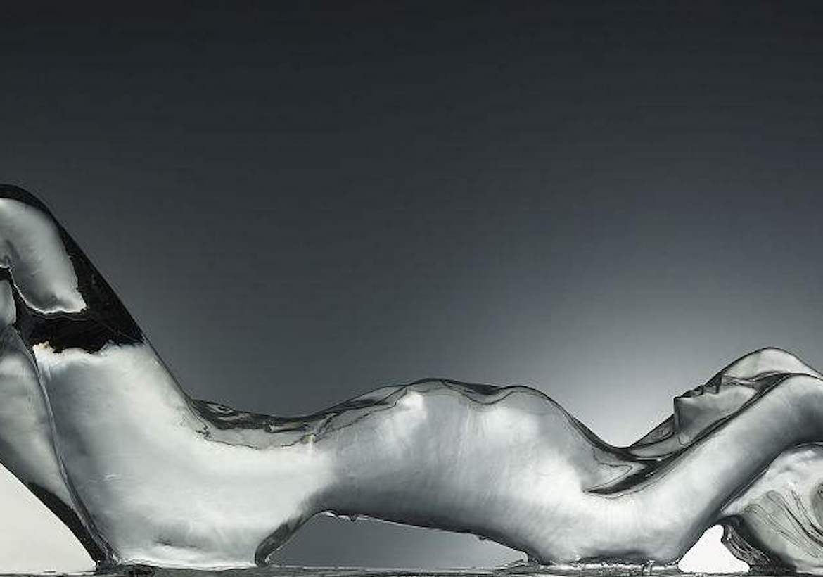 仿玻璃透明树脂人物人体雕塑